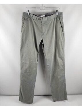 Brax Pants Mens 36x32 Green Gray Evans Style Pants